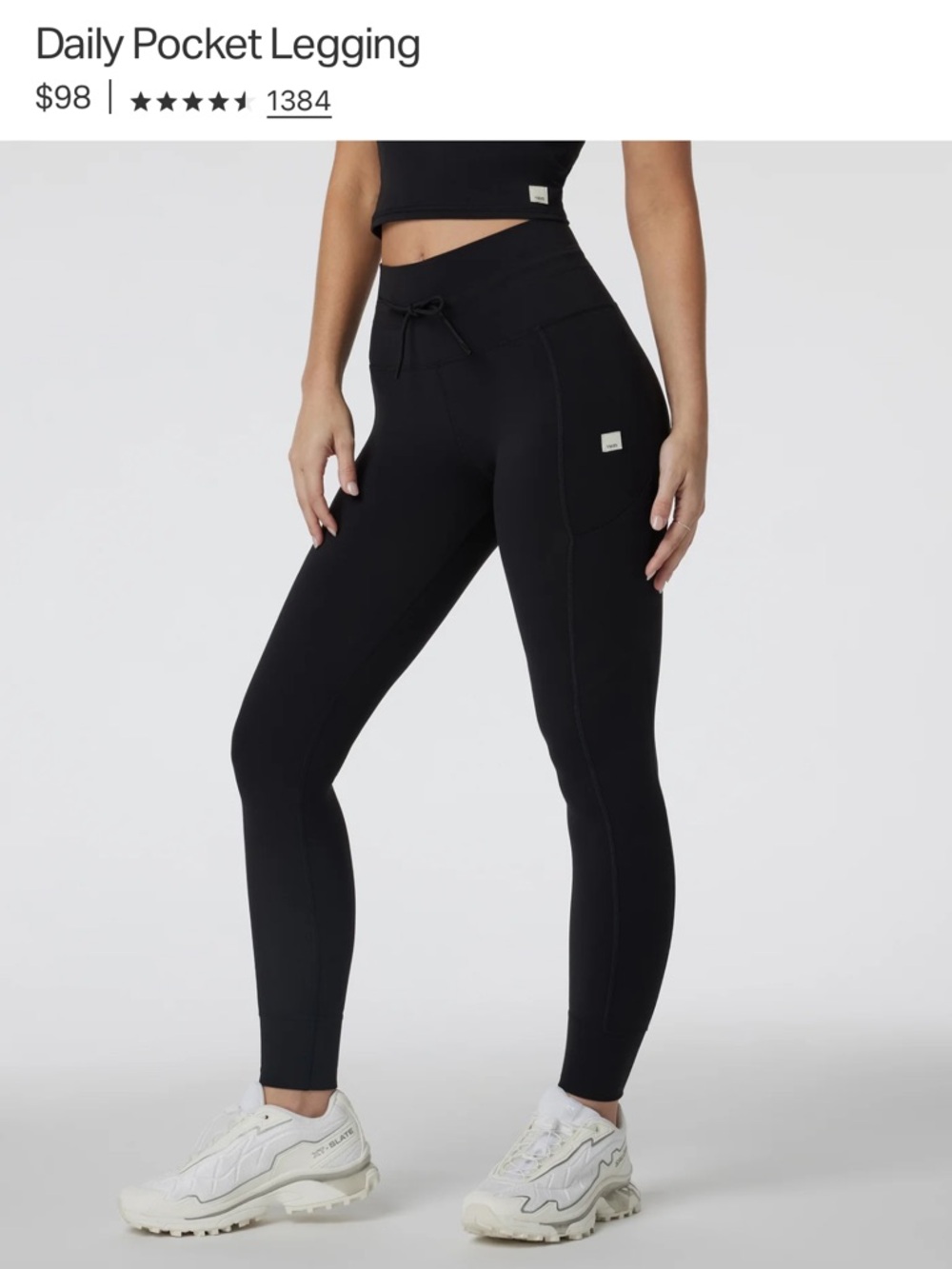 Like New Vuori Daily Pocket Legging